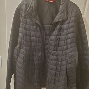 The North Face Charcoal Quilted Jacket